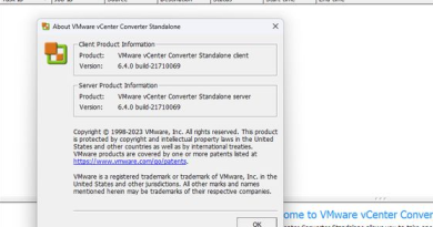 VMware vCenter Server Converter 6.4